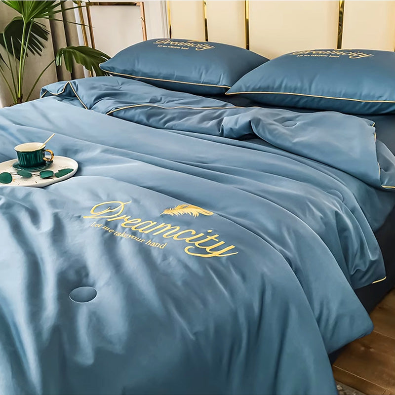 Lunora Living – ChillWeave Breathable Cooling Comforter for Refreshing Sleep