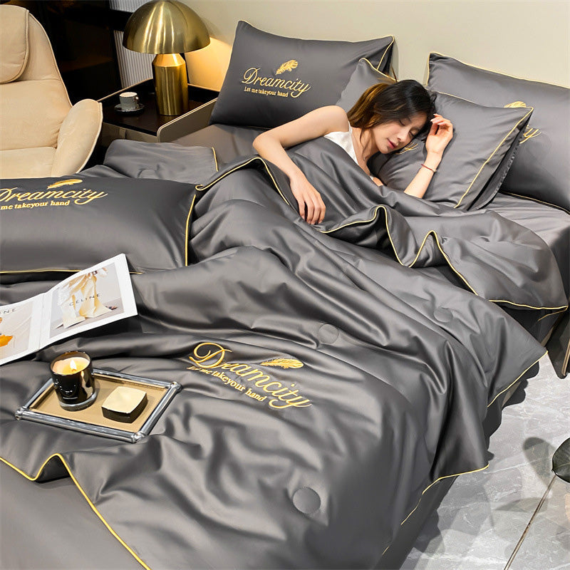 Lunora Living – ChillWeave Breathable Cooling Comforter for Refreshing Sleep