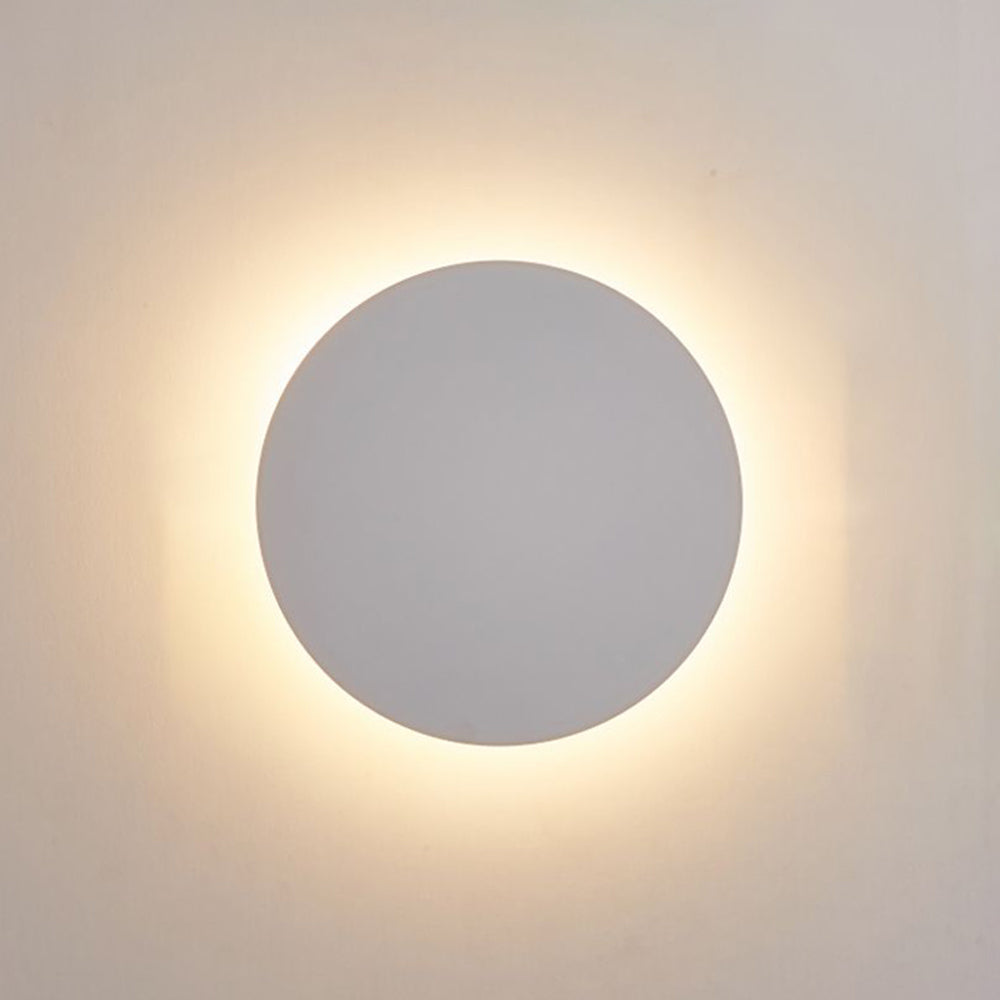 Lunora Living – Solaro Modern Round Wall Lamp for Ambient Bedroom Lighting