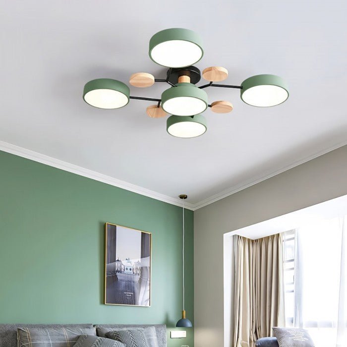 Scandinavian Branched Ceiling Lamp