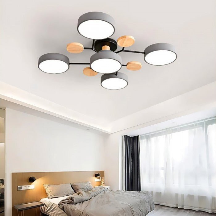 Scandinavian Branched Ceiling Lamp