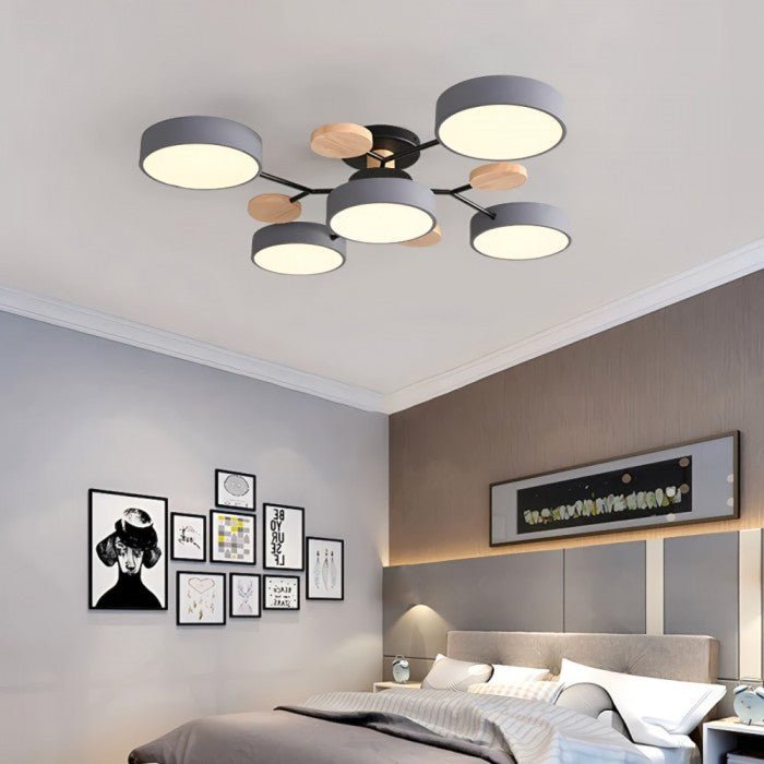 Scandinavian Branched Ceiling Lamp