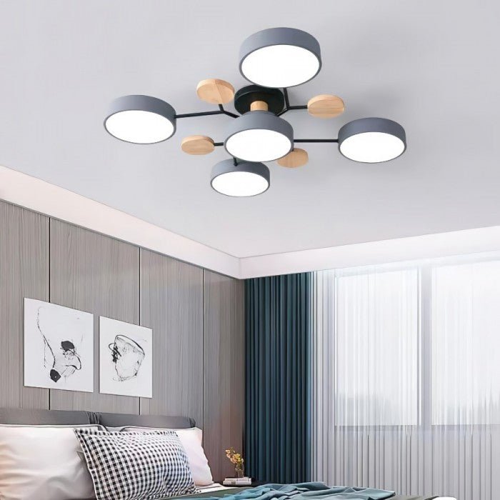 Scandinavian Branched Ceiling Lamp