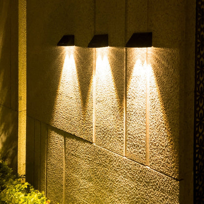 Lunora Living – Solivara Waterproof Solar Wall Light for Outdoor Elegance
