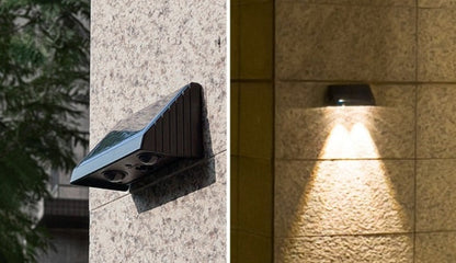 Lunora Living – Solivara Waterproof Solar Wall Light for Outdoor Elegance