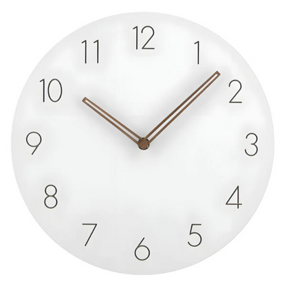 Minimalist Wooden Wall Clock