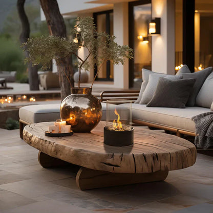 Portable Table Fire Lantern Outdoor Lamp