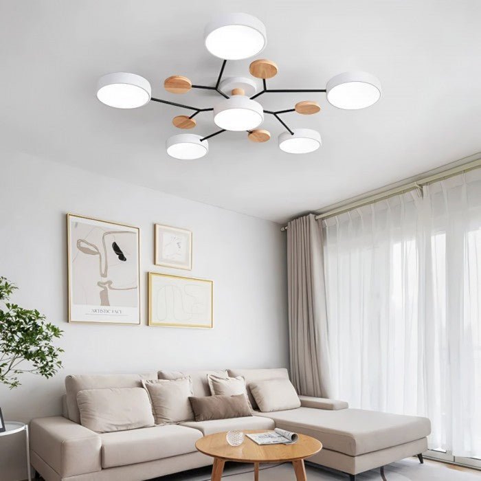Scandinavian Branched Ceiling Lamp